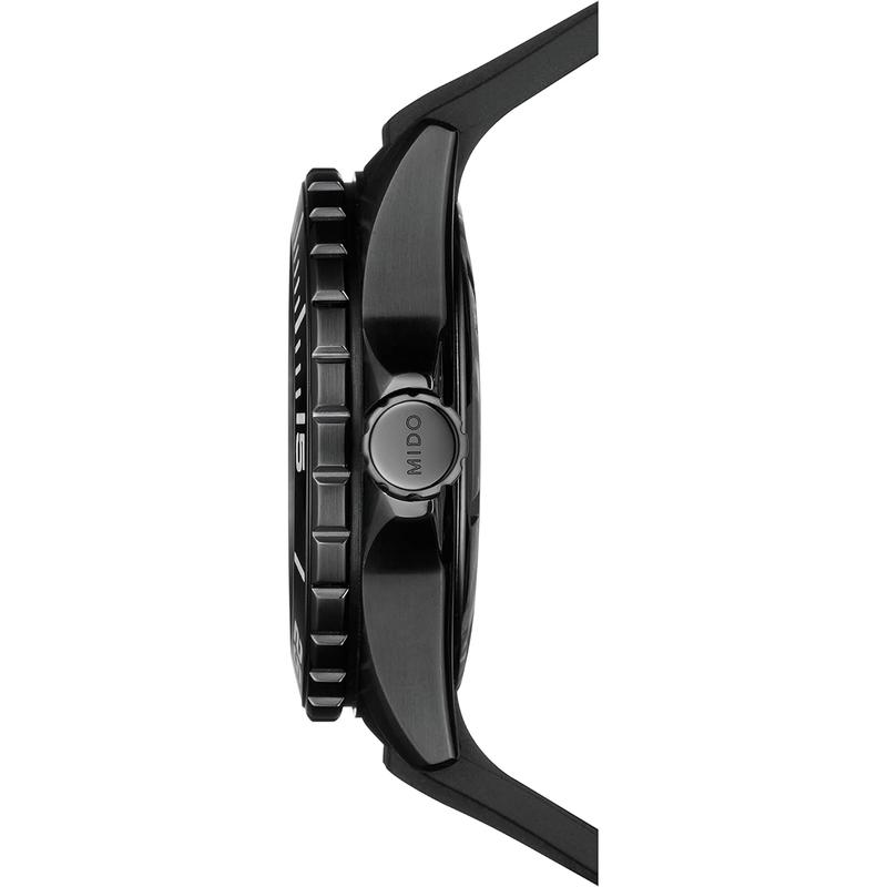 Mido美度黑色简约休闲风自动机械手表男款美国代购M0266083705100高清大图