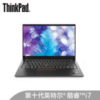 联想ThinkPad X1 Carbon 2020(7FCD)英特尔酷睿14英寸超极本长续航轻薄便携商务笔记本笔记本电脑 i5-10210U 16G 512G 4G版 Win10