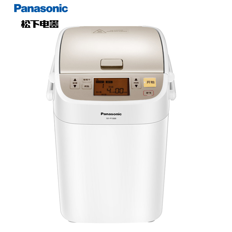 松下 (Panasonic) SD-PT1000 面包机 一键全自动！预设菜单！辅料投放！