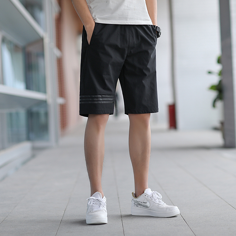 晗亦然短裤男运动休闲健身速干跑步宽松夏季潮牌宽松裤五分潮ing710