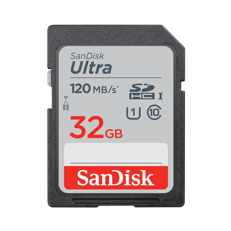 闪迪(SanDisk)32GB SD存储卡 C10 读速120MB/s 捕捉全高清 佳能尼康等数码相机理想伴侣