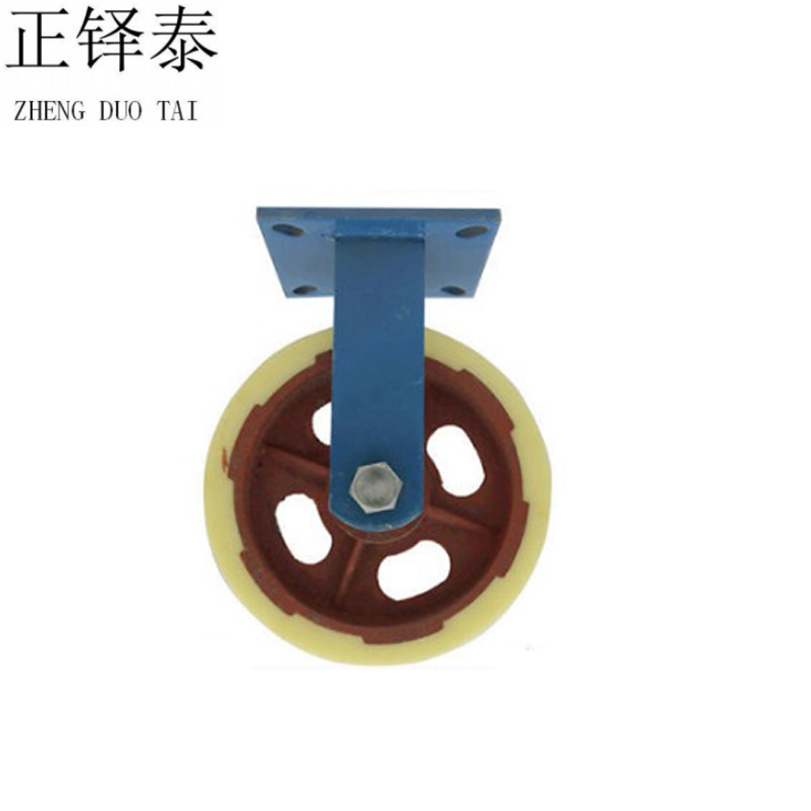 正铎泰 尼龙铁芯重型定向轮12寸300mm/个高清大图