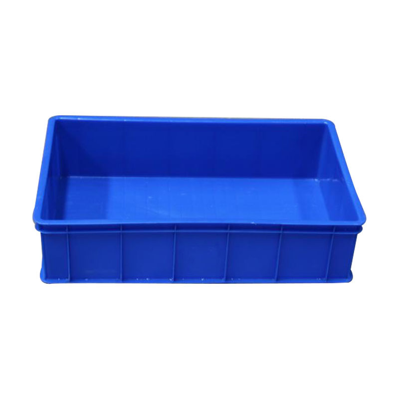 塑料零件盒螺丝工具盒货架物料收纳盒塑料箱周转盒 2号白色 650*410*155mm高清大图