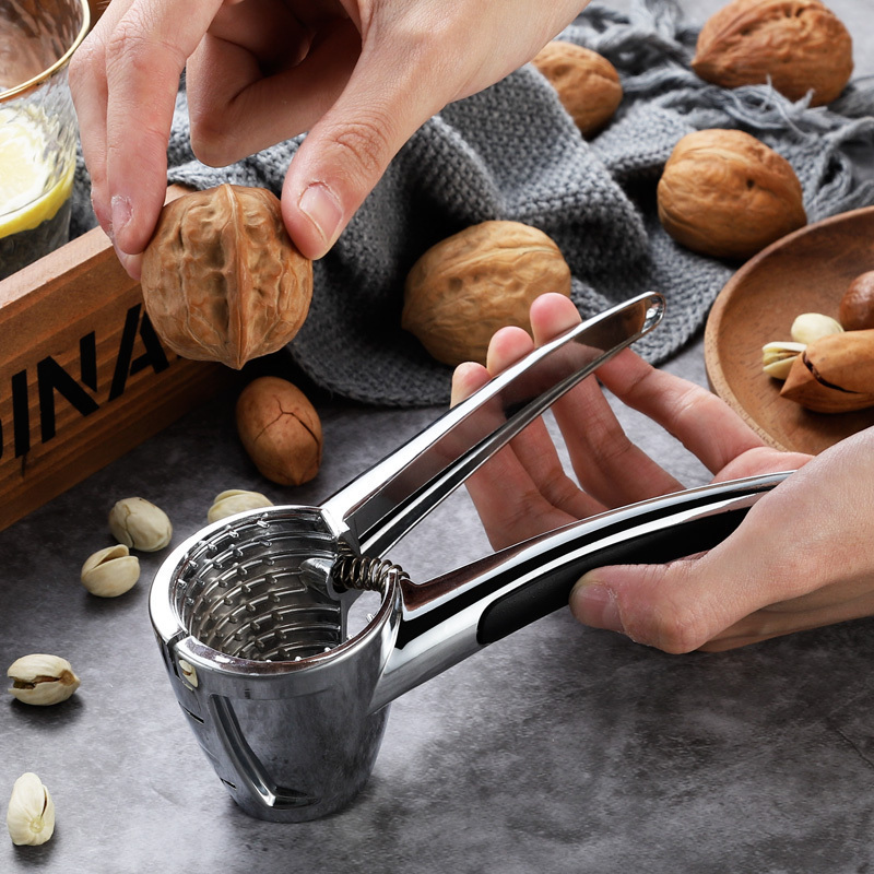 美帮汇核桃夹子剥核夹山核桃用多功能开核桃坚果的小榛子钳子