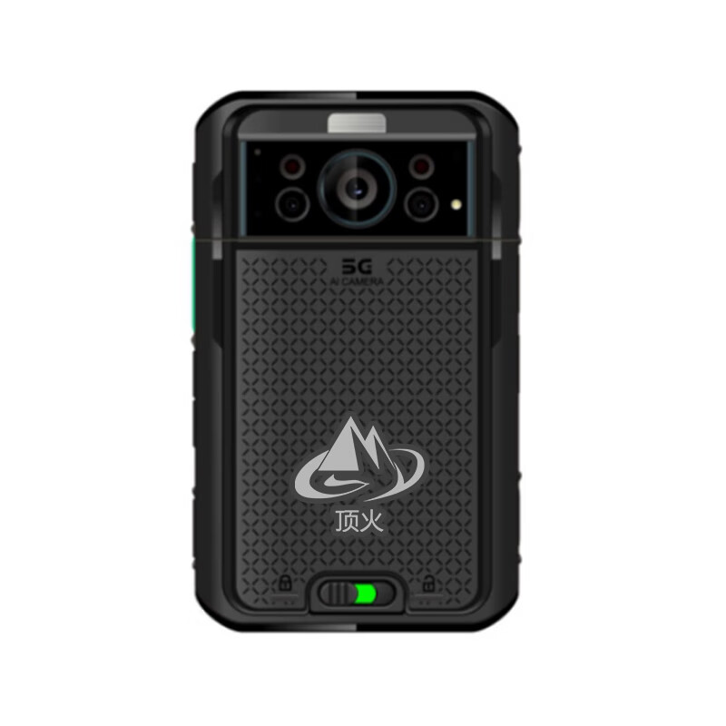 顶火 GMD-V6 3+256G 前置三摄 3500mAh 工作记录仪(胸挂) (计价单位:台) 黑色高清大图