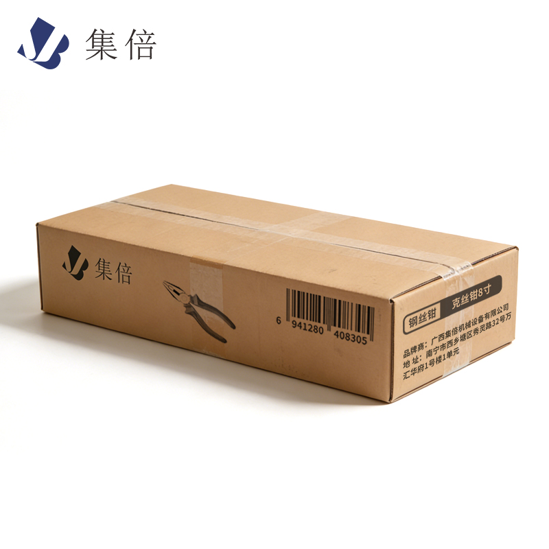 集倍 钢丝钳 克丝钳8寸 把高清大图
