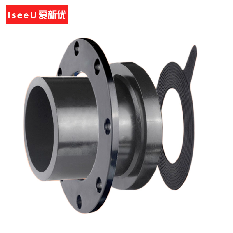 爱新优 PE对接法兰盘接头 90mm(套)高清大图