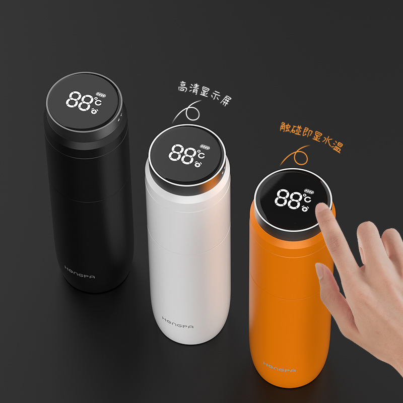 红帕智能屏显保温杯HP01