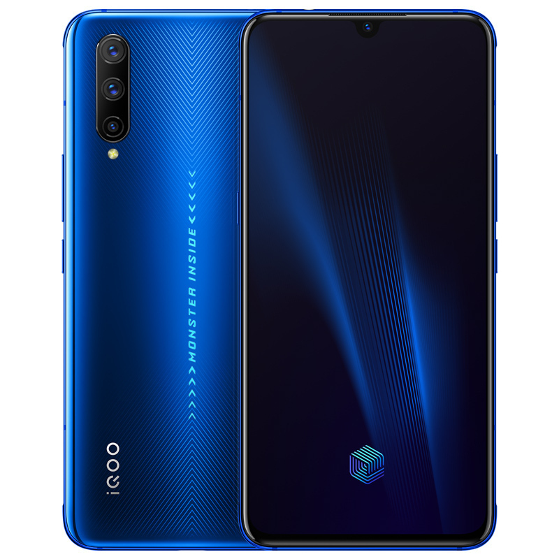 vivo iQOO pro 12+128G 勒芒蓝 高通骁龙855Plus手机 4800万AI三摄 44W超快闪充 4G全网通手机