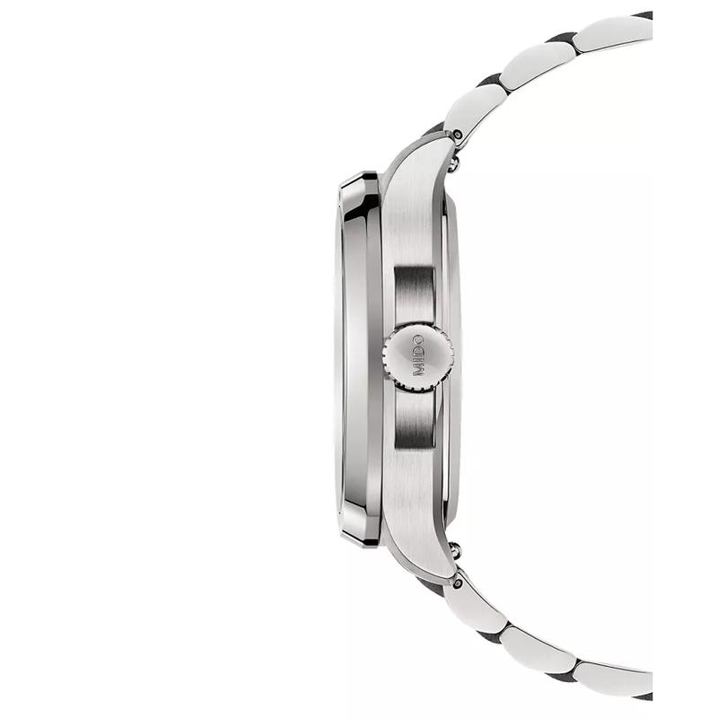 Mido美度男士mm自动机械运动奢华腕表不锈钢链带防水米高清大图