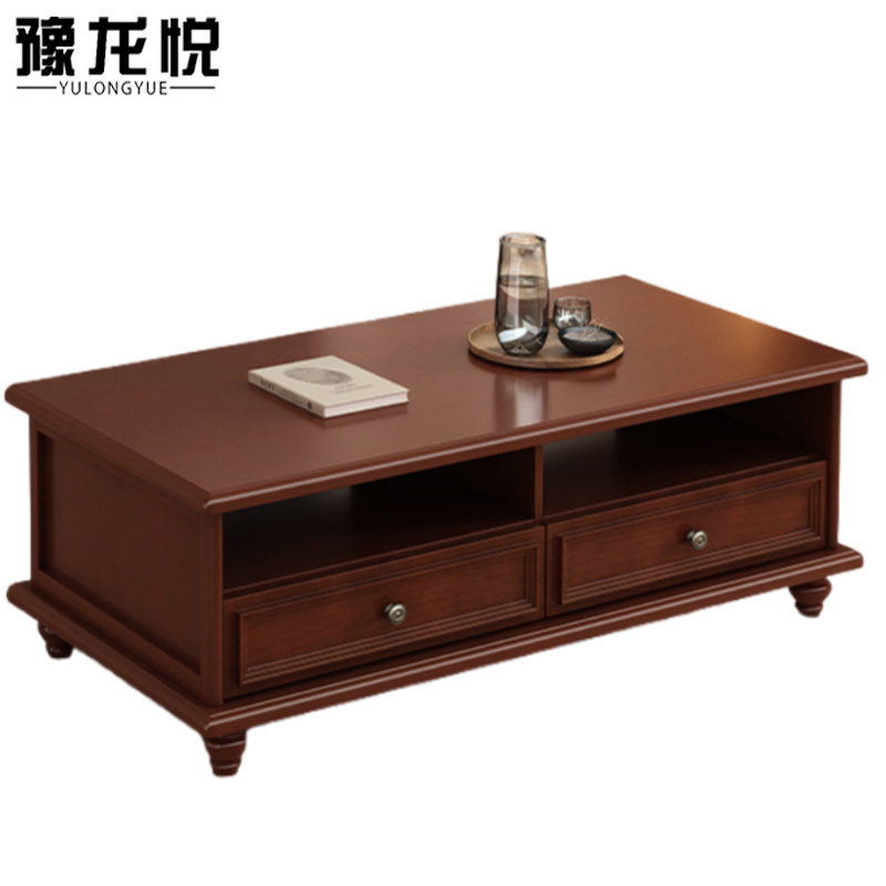 豫龙悦茶几 木质茶几1300*600*460mm张 简约