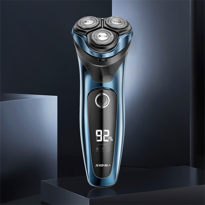 超人(SID)三头水洗i电动剃须刀RS357高清大图