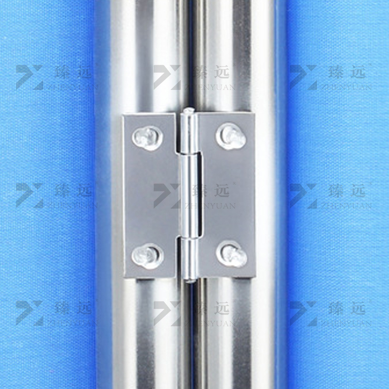 臻远 ZY-PF05 医用屏风隔断移动折叠折屏带轮客厅美容院遮挡布艺折屏 加厚款三折