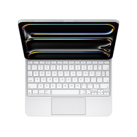 Apple 妙控键盘-适用于 11 英寸 iPad Pro (M4)-中文(拼音)-白色