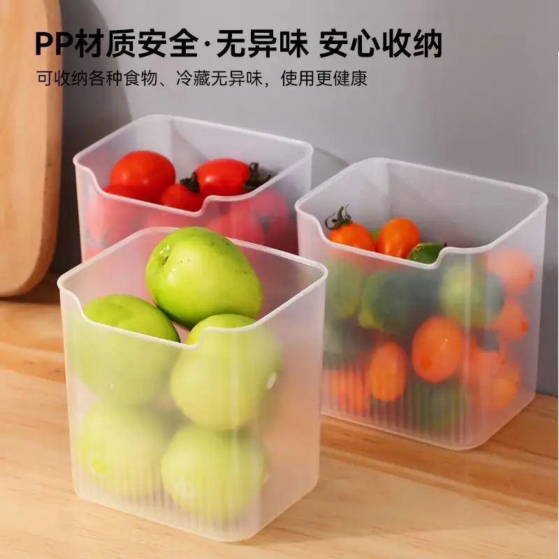冰箱侧门收纳盒高清大图