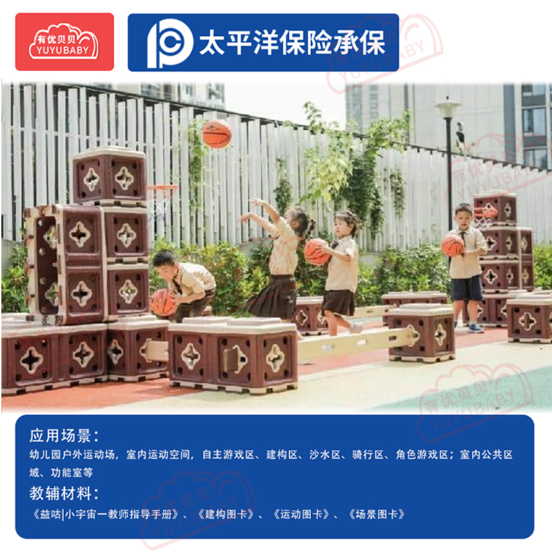 有优贝贝幼儿园儿童室内户外玩具游乐设施 益咕-小宇宙(标准版)高清大图