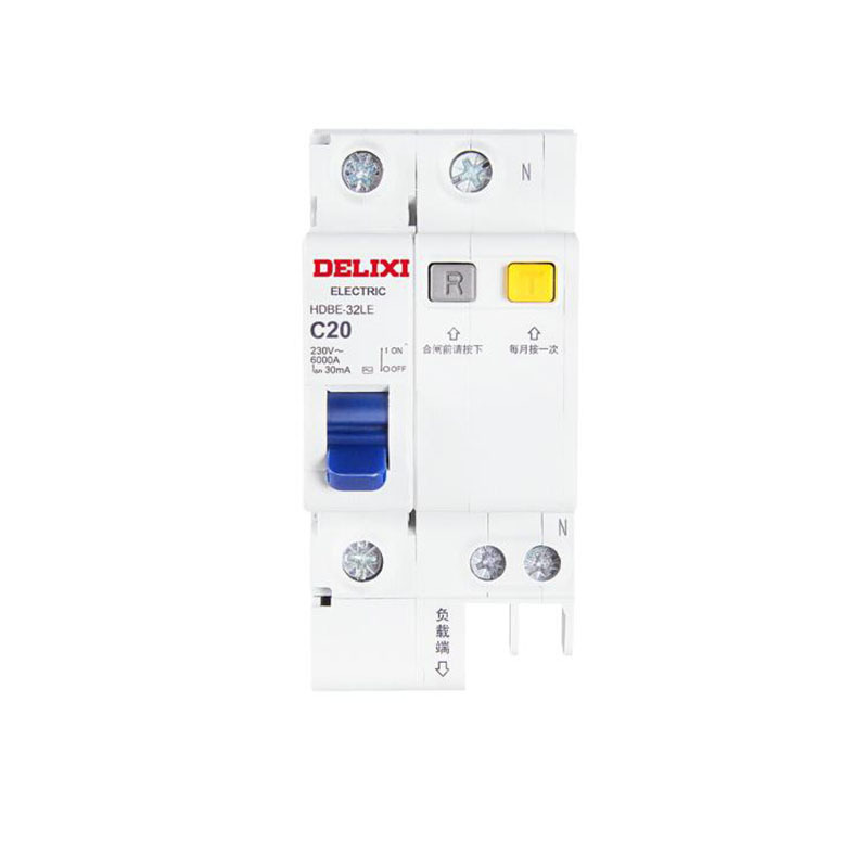 德力西 HDBE32LE1C20 空气开关带漏保小型漏电保护断路器20A 1P+N (单位:个)