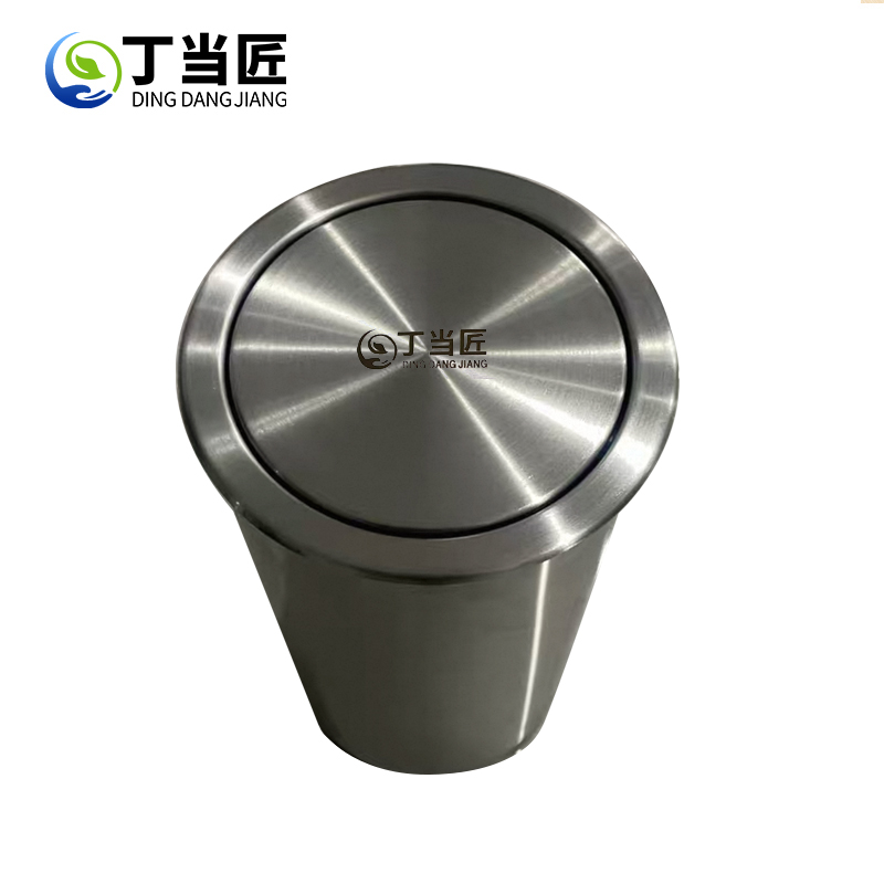 丁当匠金属果皮箱垃圾箱垃圾桶不锈钢垃圾桶站台垃圾箱垃圾桶A350高清大图
