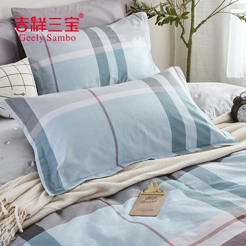 吉祥三宝家纺全棉斜纹印花四件套-追梦年华高清大图