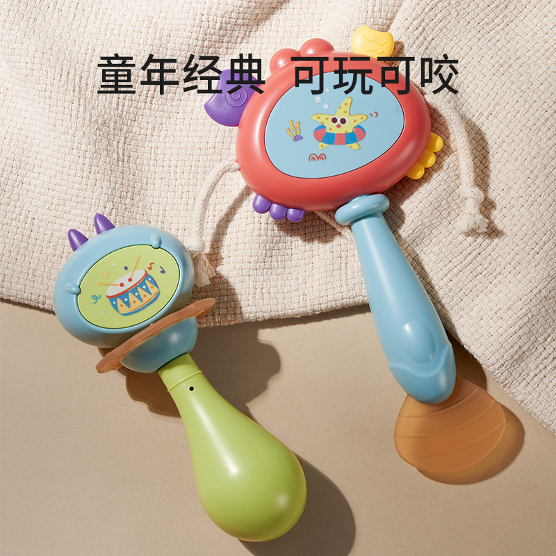 童启萌拨浪鼓XH-001颜色随机益智高清大图