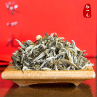 张一元 特级茉莉花茶茉莉龙毫48g(12包)/盒 小包装 绿茶茶叶 花茶 茉莉香浓