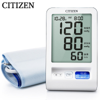 西铁城（CITIZEN）家用电子血压测量仪上臂式CH-550 家用全自动血压仪一键智能测血压大屏显示老人会用