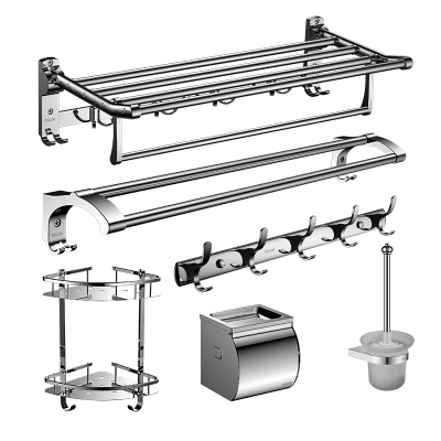 268元包邮 四季沐歌不锈钢浴室挂件