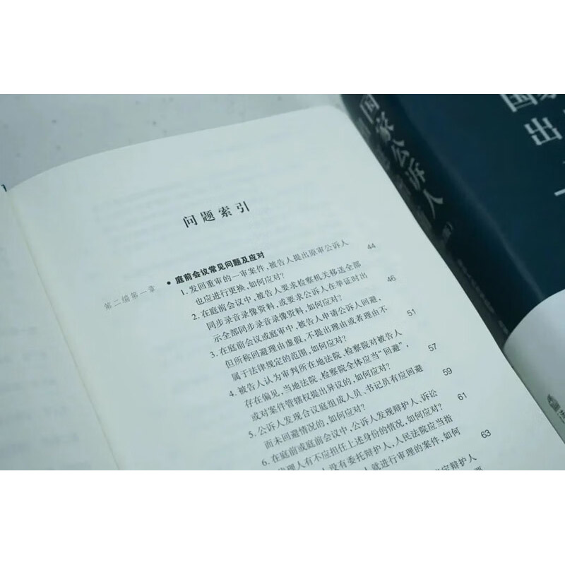 [正版]中法图 国家公诉人出庭指南 修订版 法律社 公诉人出庭规范程序庭审工作参考 高空抛物认罪认罚未成年人案件出庭公高清大图