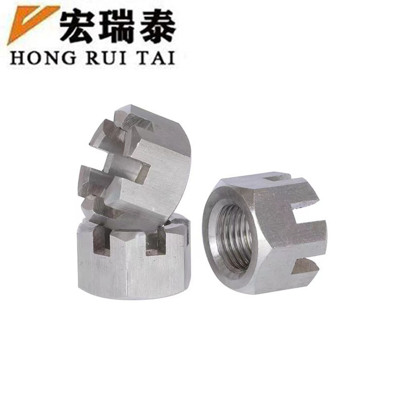 宏瑞泰 锌镍合金开槽螺母 M20 个高清大图