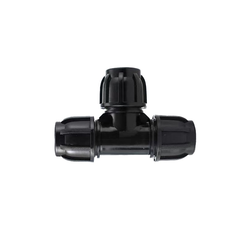 伟鹏双兴 PE快接三通快速接头 T20(4分)黑色 个高清大图