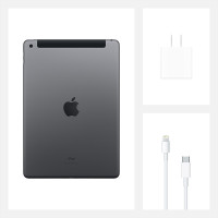 2020新款 苹果 Apple iPad 第八代 10.2英寸32G 平板电脑 4G版 深空灰( Retina显示屏/A12仿生芯片 MYMW2CH/A)