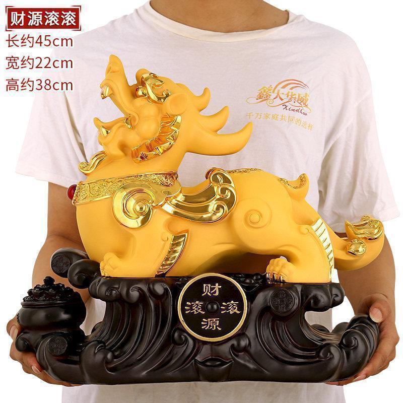 美帮汇貔貅一对摆件大码皮丘家居客厅办公室桌装饰乔迁礼品高清大图