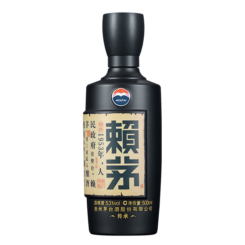赖茅 传承蓝 53度 酱香型白酒 500ml*6瓶 整箱装