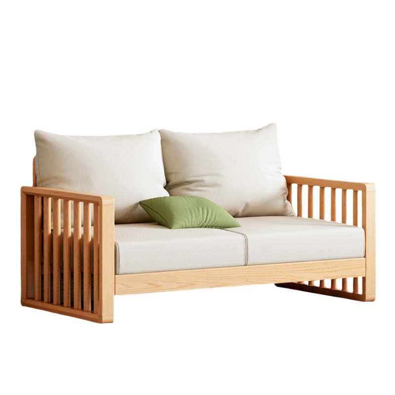 铭思达木质沙发双人位张高清大图