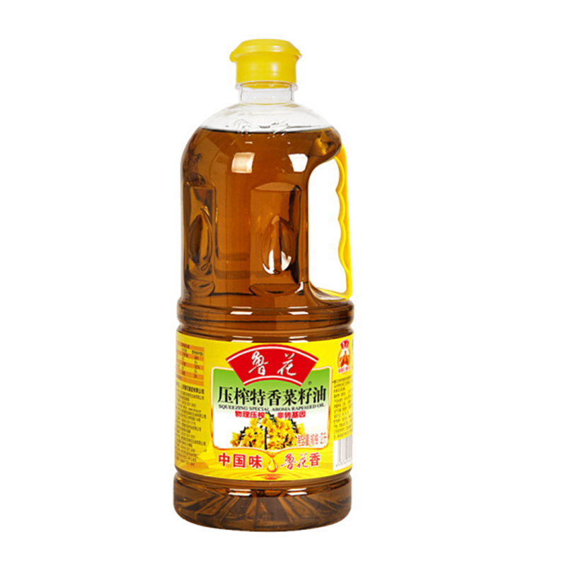 鲁花 非转基因压榨 菜籽油 2L