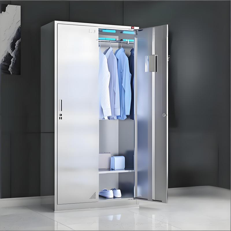 金燚瑶 【201不锈钢】两门平顶 50*90*180CM 紫外线消毒更衣柜 单位 :台