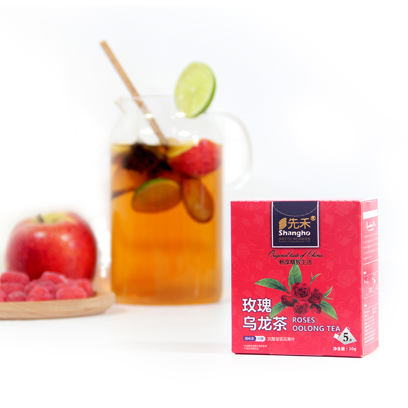 先禾(Shangho)玫瑰乌龙茶(盒装/5袋)