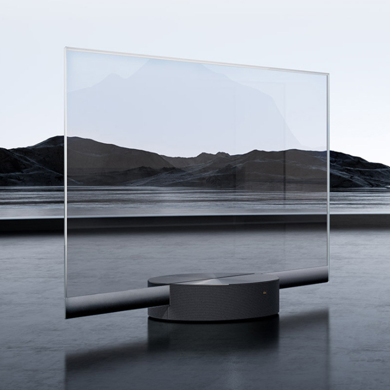 小米透明oled电视55英寸黑色55英寸小米透明电视遇见科技预见未来商用