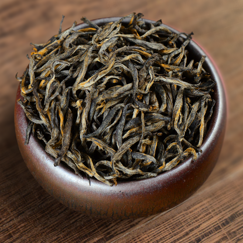 中闽与恩梅占金骏眉红茶特级茶叶散装500g花果蜜香武夷山桐木关金俊眉罐装高清大图