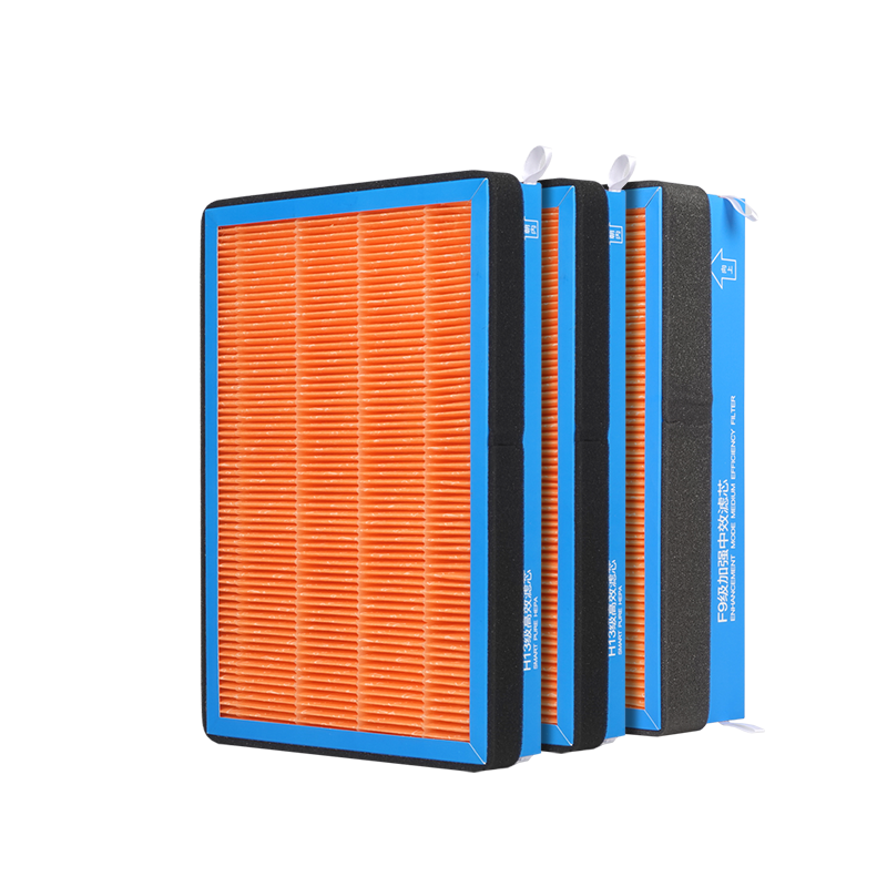 适配AIRBURG空气堡滤芯新风过滤网[ZEN-300][抗菌]一套4片高清大图