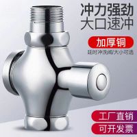 沃奈斯 Oh nice 冲洗阀 手按式延时冲洗阀 全铜款[进水口1寸]小体 个