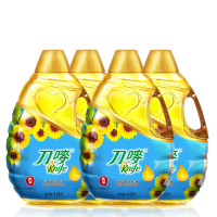 刀唛/knife葵花籽油4.68L*4 一级压榨食用油高亚油酸葵花