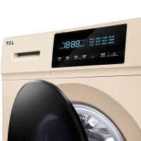 TCL 10公斤 变频全自动滚筒洗衣机 大屏触控BLDC智能变频（流沙金）XQG100-U500BH