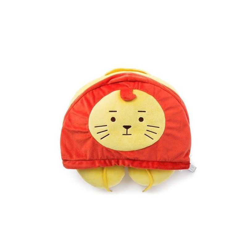 roy6王源颈枕可爱卡通连帽颈枕午休u型枕办公室劳迪