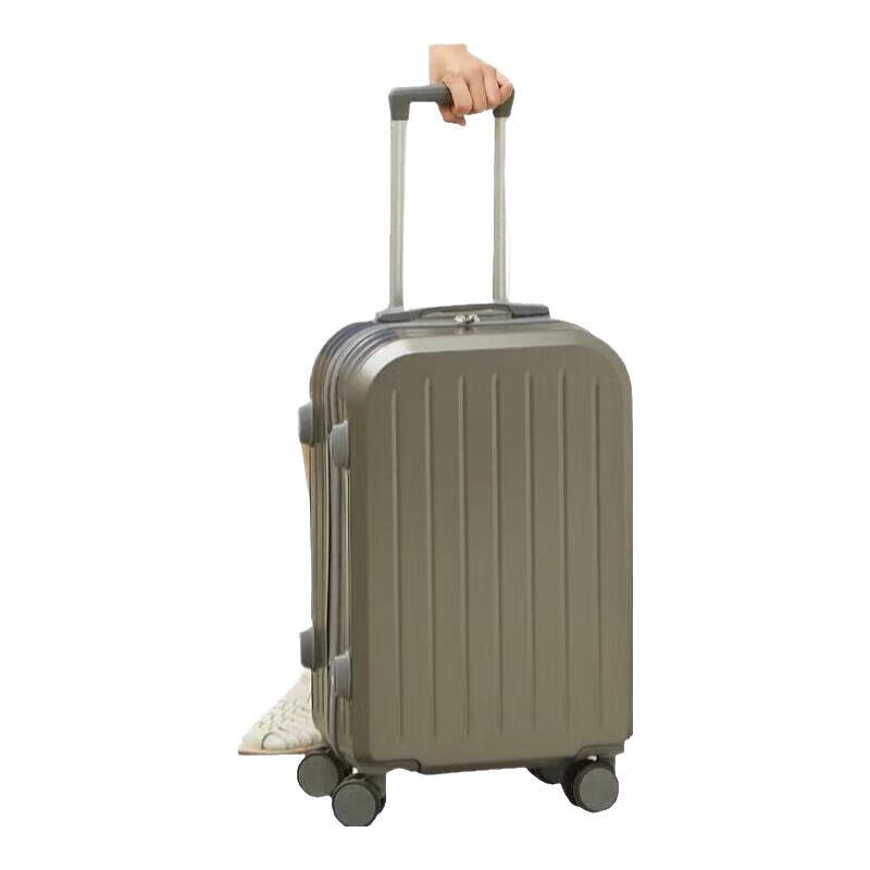 铁青20寸拉杆箱 Q9/个高清大图