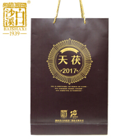 2018年湖南安化黑茶白沙溪精品天茯2017版金花茯砖茶 改制十周年纪念版精品天茯茶