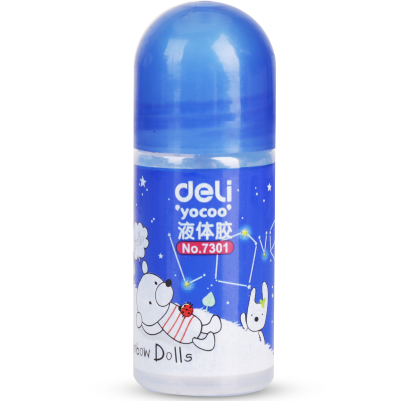 得力优酷7301液体胶水(瓶)(24瓶装)