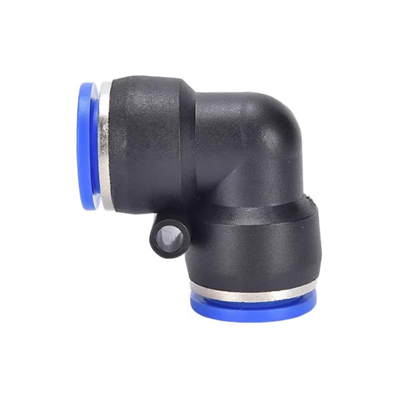 中锦科技 气管快速接头 直角弯头 PV-4 个高清大图