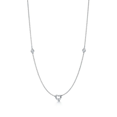 TIFFANY&CO.蒂芙尼 ELSA PERETTI™ Diamonds by the Yard™925银镶钻石心扉