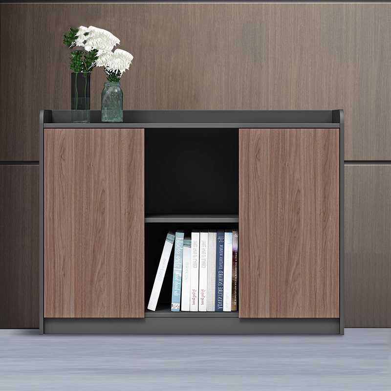 鑫金虎 办公家具茶水柜简约办公室茶水间文件柜实用矮柜地柜储物柜